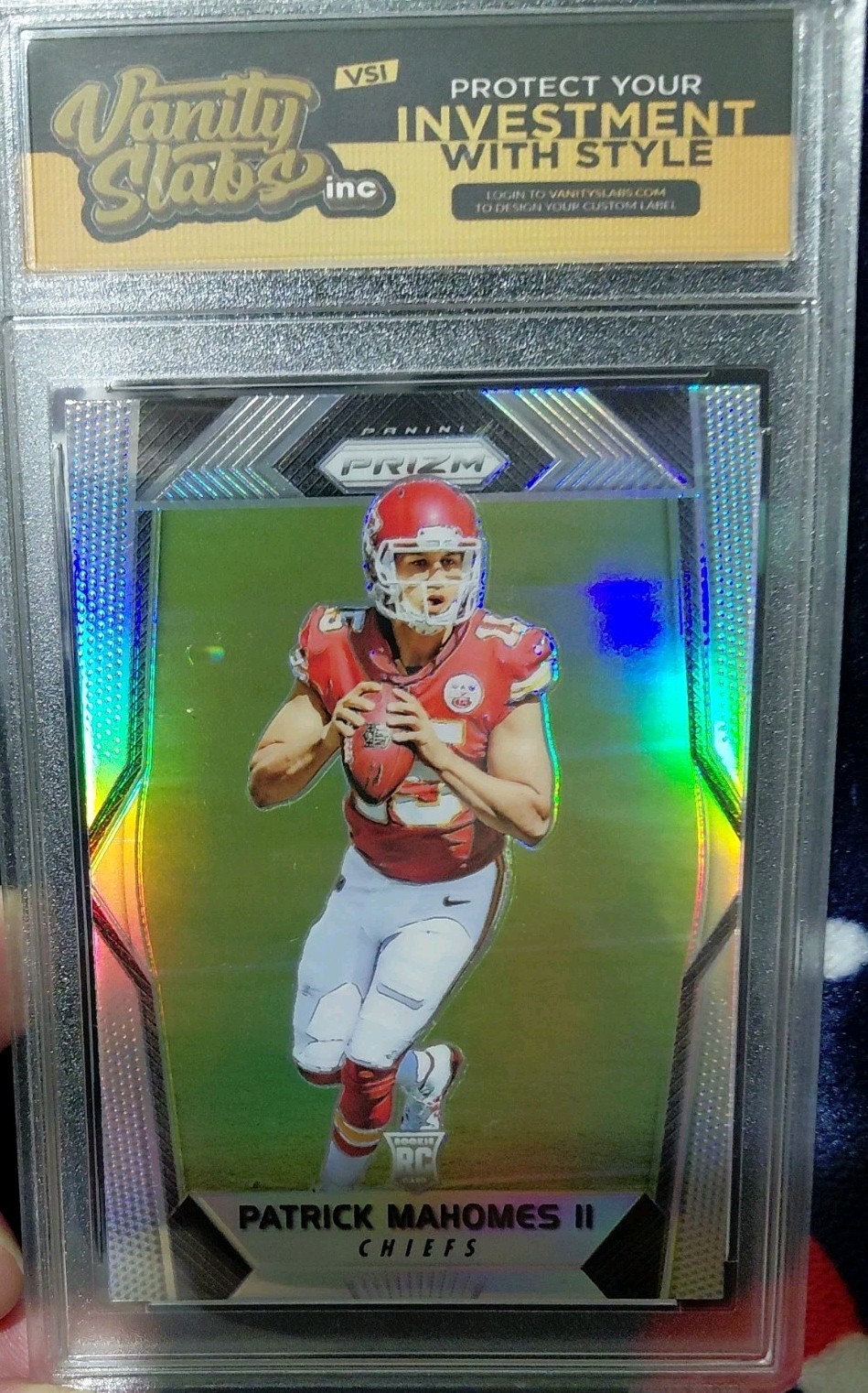 2017 Panini Prizm - Rookie Patrick Mahomes II #269 RC Silver Holo 