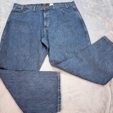 Redhead Relaxed Fit Mens Blue Denim Jeans Size 44x30 Bass Pro