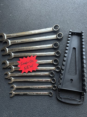 #ad snap on tools combination wrench set metric USA new flank drive plus SOEXM710 $280.00