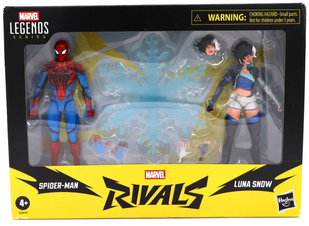 Hasbro Marvel Legends Rivals Spider-Man & Luna Snow 6" Action Figures