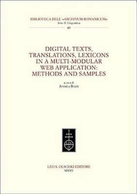DIGITAL TEXTS TRANSLATIONS LEXICONS IN A by Andrea Bozzi Paperback Self Help