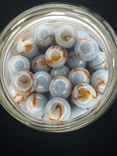 10x Grey Blue Ora mgr Jabo Classics Marbles Lot Mixed Colors Non-UV