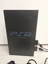 Sony PlayStation 2 SCPH-30001 Bundle with 2 Controllers, Cords, and Memory Card