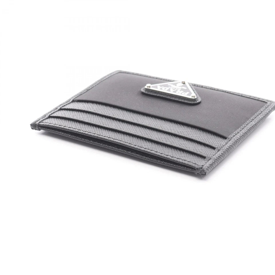 Tarjetero PRADA Re-Nylon TESSUTO SAFFIANO 2MC0252DMHF0002 cuero NUEVO Foto 3 de 4