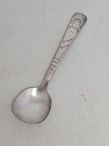 1950 Campbell Soup Kids  Spoon Set Rogers Oneida - EUC