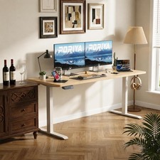 Electric Standing Desk 170 × 60cm Height Adjustable Home Office Computer Working — image 2