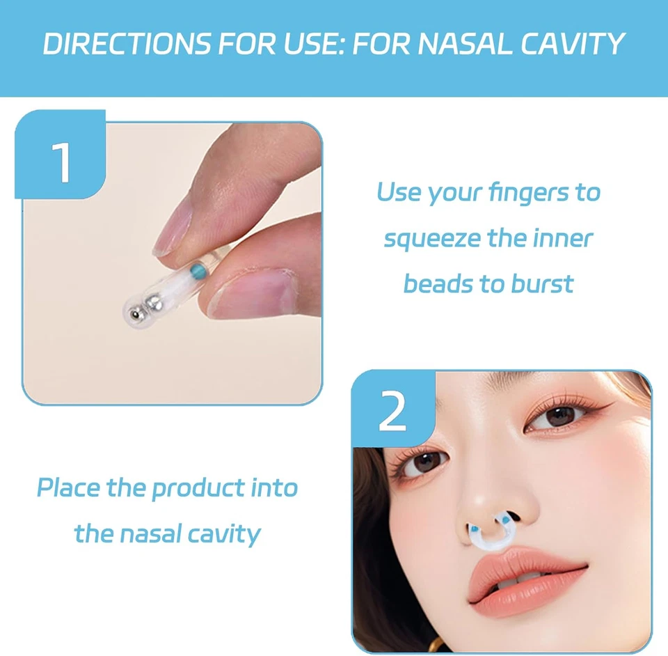 8 PCS Schnarchstopper Premium Magnetische Nasenpflaster Anti Schnarch - Bild 4 von 4