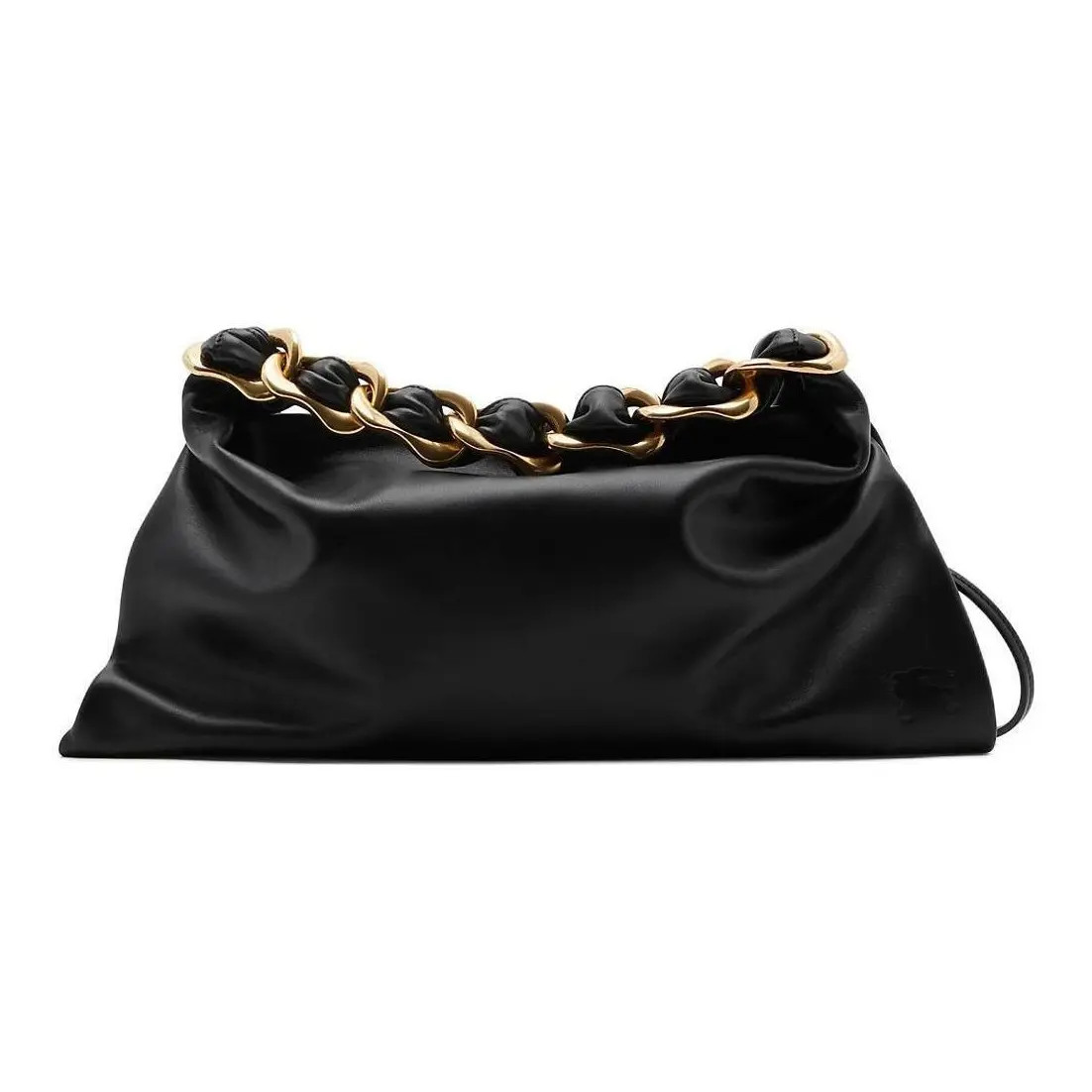 Burberry Calf Leather Single Shoulder Handbag Women's 15.7x1x9.1 in