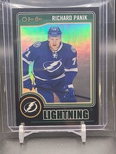 2014-15 O-Pee-Chee Black Rainbow Richard Panik /100 Tampabay Lightning 