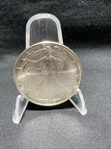 2003 American Silver Eagle 1 Troy oz .999 Fine In Original Sleeve BU