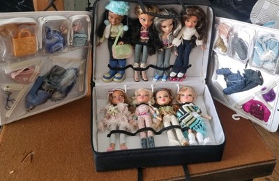Bratz Puppen und Zubehör Restposten Konvolut Tragetasche teils selten
