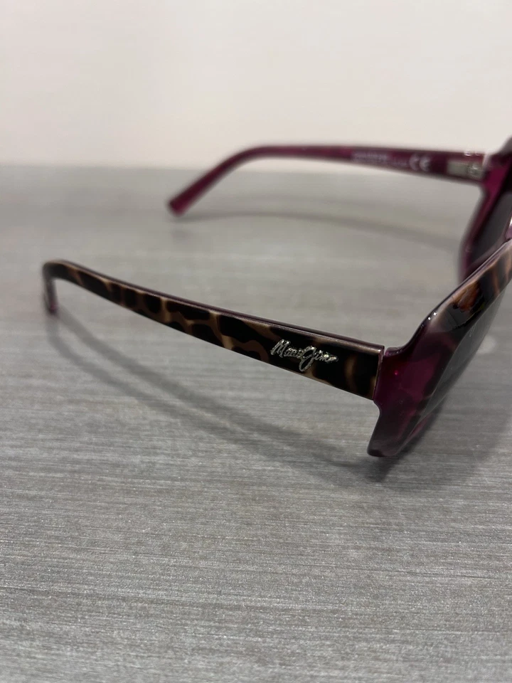 Gafas de sol polarizadas rosa/gris Maui Jim Italy Orchid MJ735 56-19-140 Foto 2 de 4