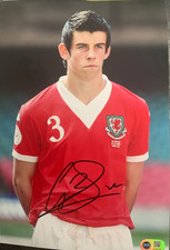 Gareth Bale Wales signed 12x8 photo (O) RACC TRUSTED SELLER & ACG CERTIFIED