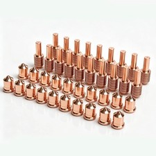 40pk 220669 Electrode 220671 Nozzle Tip Fits PMX 45 T45v/T45m Plasma Torch parts