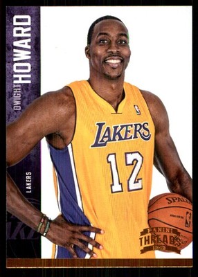 Dwight Howard 2012-13 Panini Threads #104 Lakers NBA READ FREE SHIP AutographDen