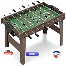 SereneLife Competition Foosball Table Full Size 48in Portable Soccer Ball