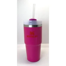 Stanley Quencher Stainless Steel Tumbler Vivid Violet Pink Travel Mug Cup 14 oz