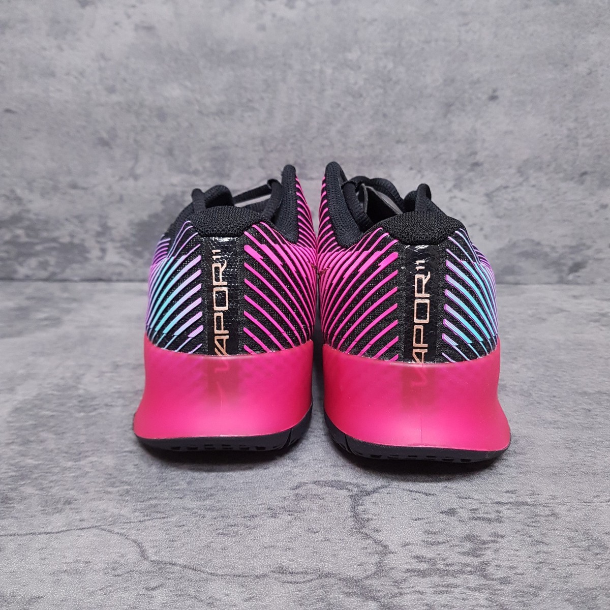 Nike ZOOM VAPOR 9 TOUR ブラック/ピンク Nike Federer Zoom Vapor 9 Tour Pink/Black Men's US Size 9.5