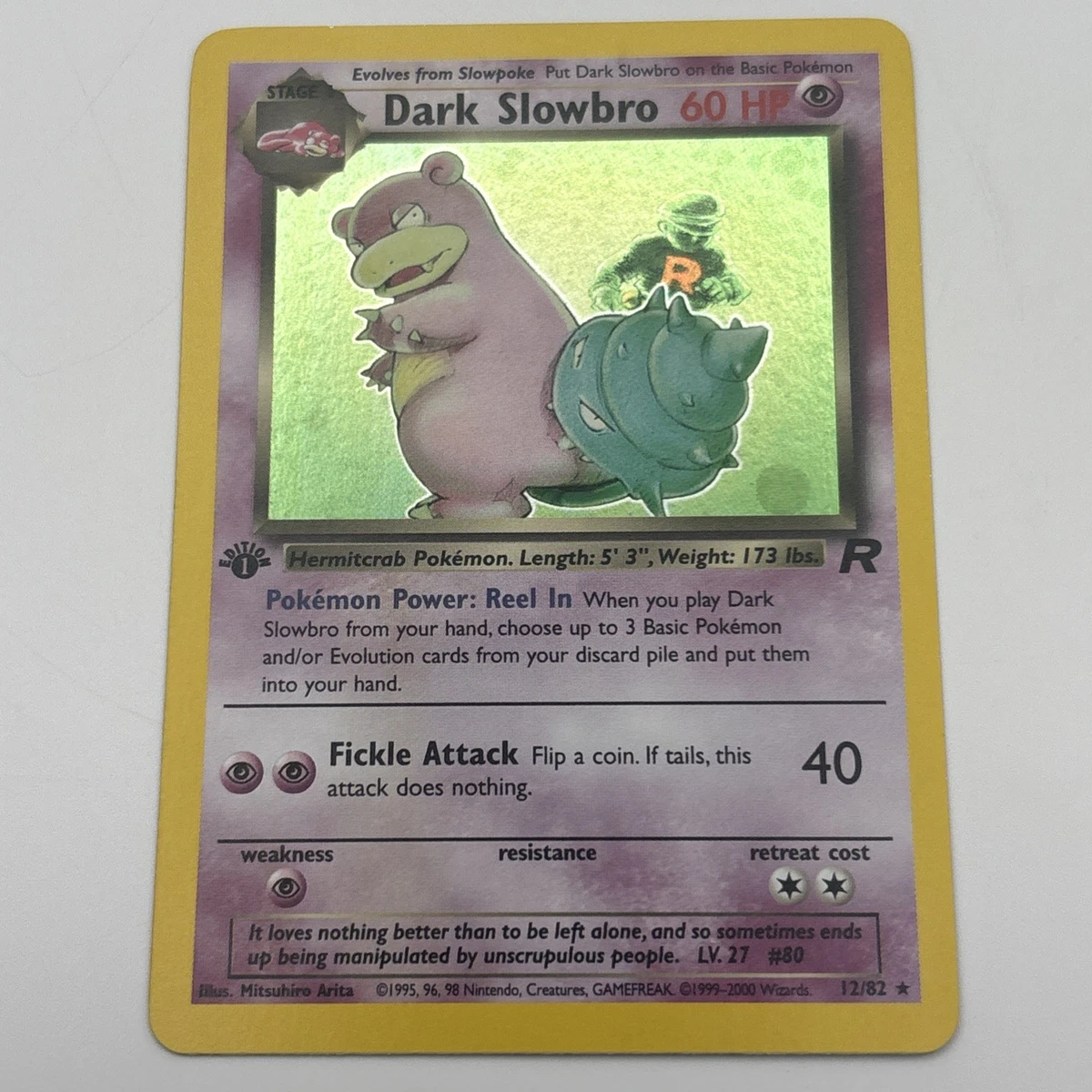 Dark Slowbro Pokémon TCG Cards for sale | eBay