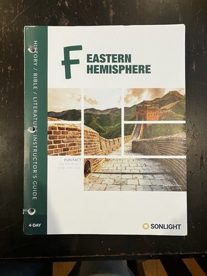 Sonlight F: Eastern Hemisphere Instructor Guide HBL