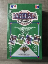 1990 Upper Deck Baseball Sealed Wax Box Low Series Green 36 Packs MLB