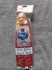 Fibre Craft 11 Inch Fashion Doll With Crochet Pattern. New In Pack.blonde