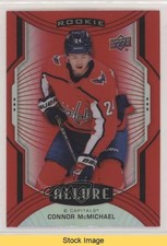 2020-21 Upper Deck Allure Rookie SP Red Rainbow Connor McMichael #131 READ 4a0