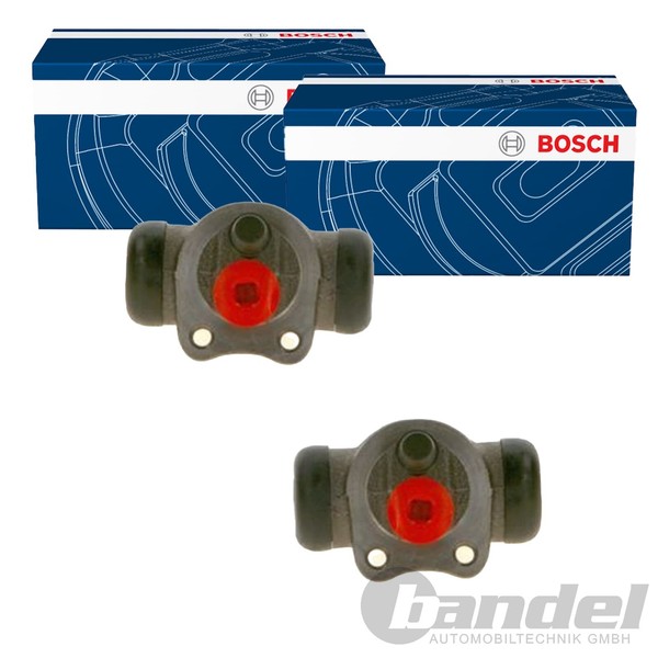 2X Bosch Radbremszylinder 15,87Mm Passend FüR Opel Kadett Trommelbremse | 0 986-image