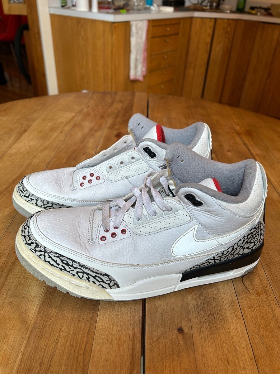 G*D様 Air Jordan 3 ホワイト シューズ Nike Air Jordan 3 Retro JTH NRG White Cement AV6683-160 White