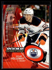 2022-23 Upper Deck Trilogy Hockey Rookie Renditions #RR-3 Dylan Holloway /799