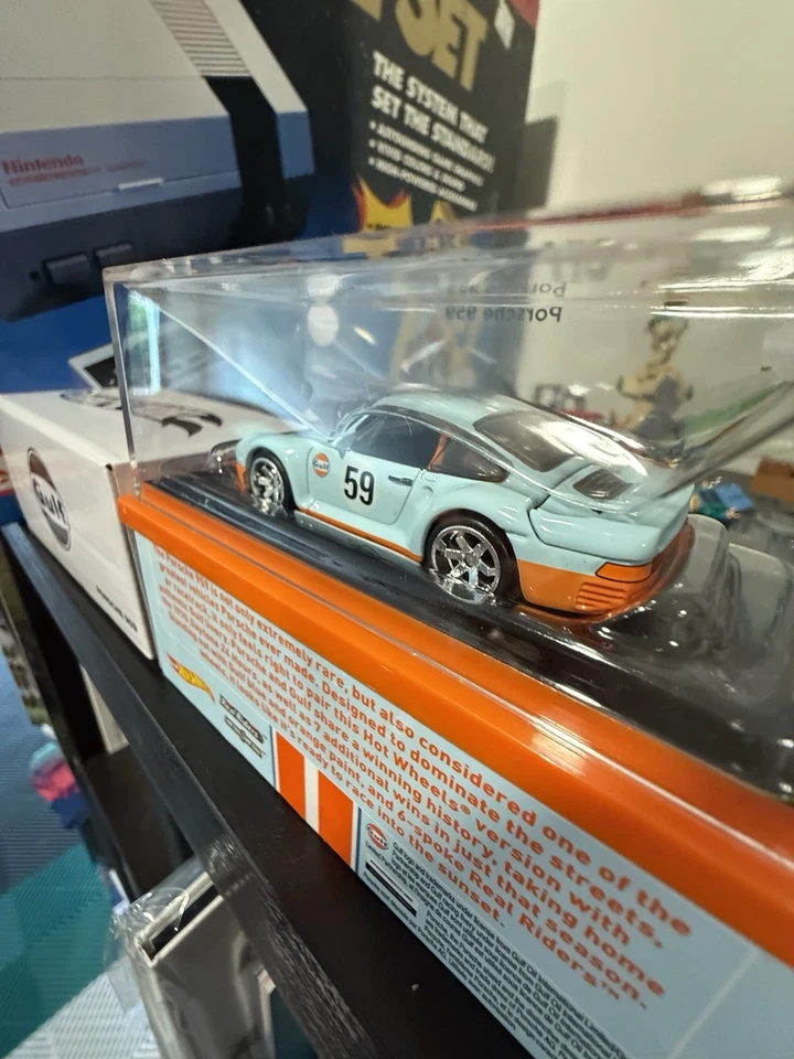 Hot Wheels RLC Exclusive Porsche 959 Gulf Novo/selado na caixa - Imagem 3 de 4