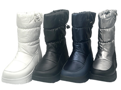 Damen Schneestiefel Boots Stiefel Winterschuhe Gefütterte Winterstiefel