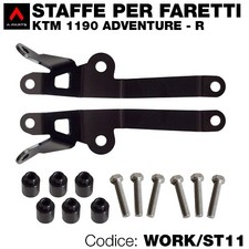 Staffe faretti supplementari PER KTM 1190 Adventure - R