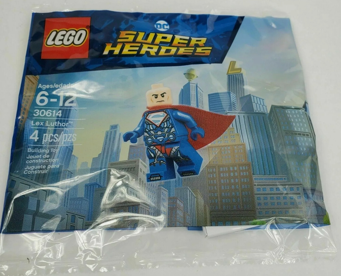 LEGO Lex Luthor DC Super Heroes 30614 Polybag Minifigure NEW