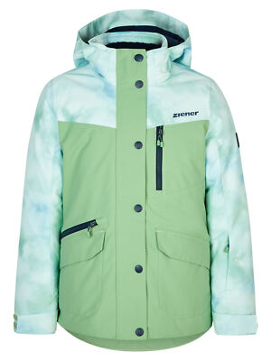 ZIENER ANOKI jun (jacket ski) pastel green