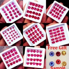 MM Size Natural Red Ruby Lot Mix Shape 1 Pcs Certificate Loose Gemstone