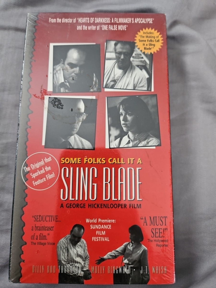 SEALED) Some Folks Call It A Sling Blade Vhs 1995 Billy Bob