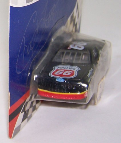 Matchbox Racing Super Stars 1992 1:64 CHAD LITTLE #66 Phillips 66 T-Bird - Nero - Foto 4 di 8