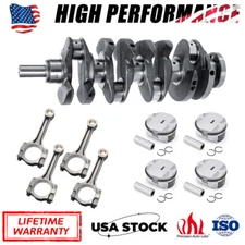 Engine Rebuild Kit Crankshaft & Conrod & Piston Kit STD for Chevy Buick GMC 2.4L