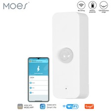 MOES WiFi Smart Wireless Motion Sensor Human Body IR Detector APP Remote Monitor