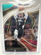 Russell Westbrook [Zebra Prizm] #55 Prices | 2023 Panini Select