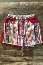Vintage No Boundaries Women's Denim Aztec, Size MADE IN USA