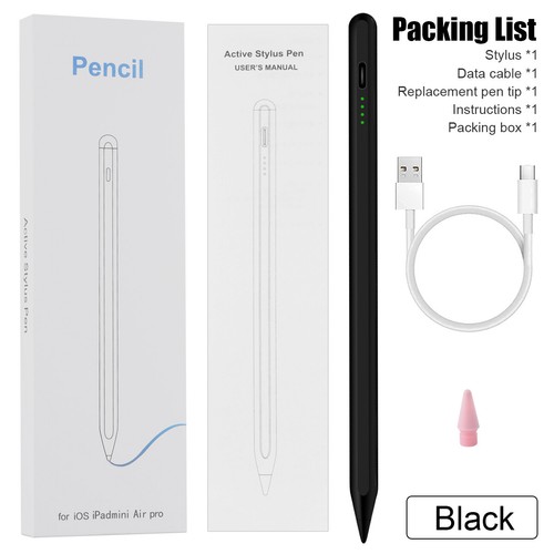 For Apple Stylus Pencil iPad Pro iPad 10/9/8/7/6th Gen Air 5/4/3 2018-2024 Pen - Picture 11 of 14