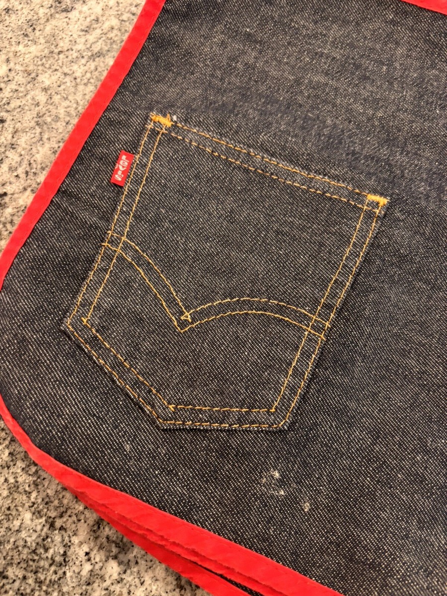 Levi Strauss 501 Denim Placemats Pocket 1970s Vintage Set Of Levi Strauss 501 Denim Placemats Pocket 1970s Vintage Set Of