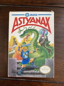 Astyanax nes w/ manual and box NOT PLAY TESTED