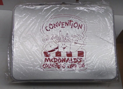 VINTAGE 2006 McDONALD'S COLLECTORS CLUB CONVENTION METAL LUNCH BOX
