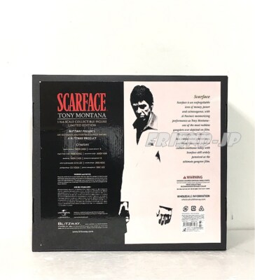 Blitzway 1/6 Scale SCARFACE TONY MONTANA AL PACINO Action Figure w