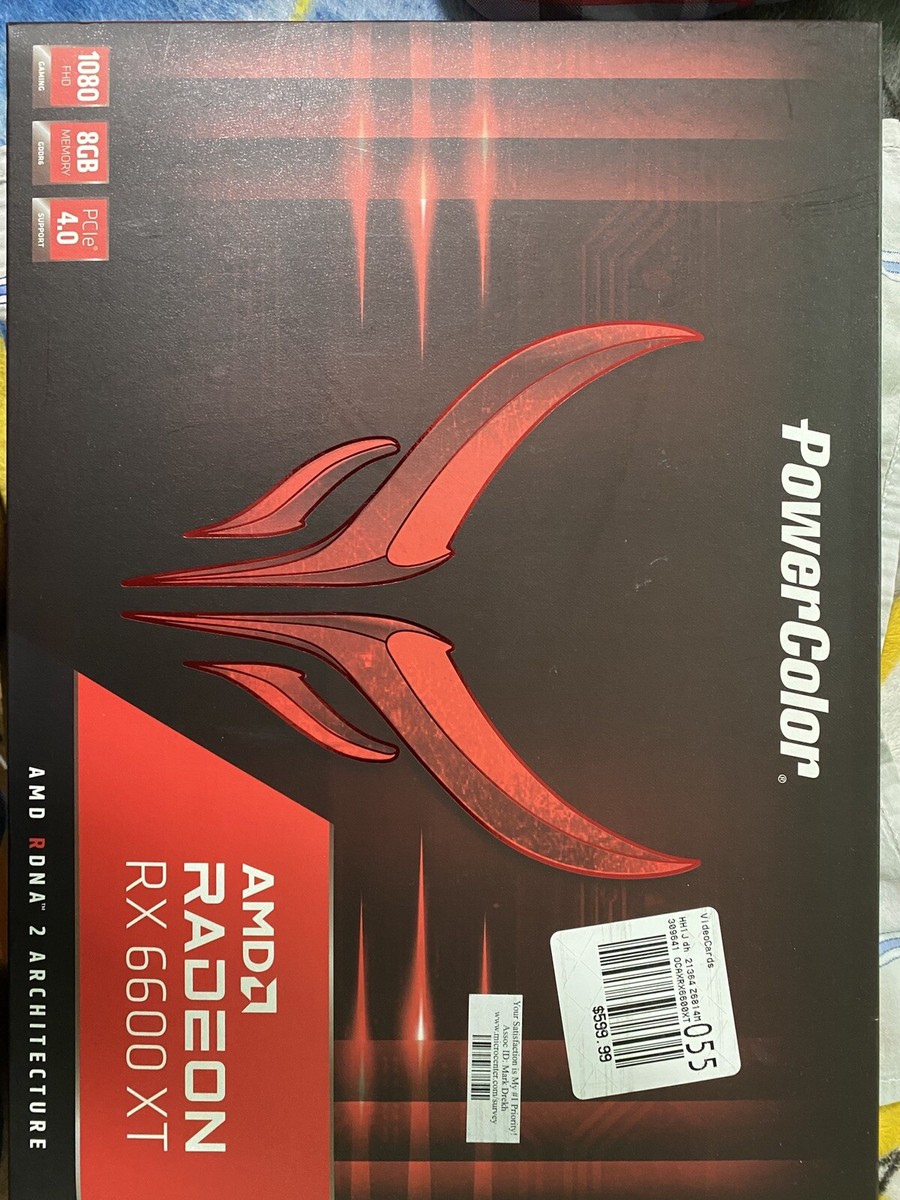 PowerColor Red Devil AMD Radeon RX 6600 XT 8GB GDDR6 Graphics Card