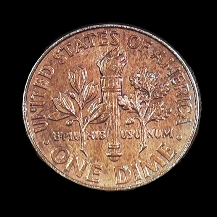 2015 P Missing Clad Layer Planchet US Mint Error Coin Roosevelt Dime - Image 2 of 2