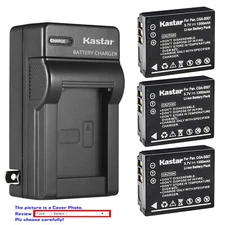 Kastar Battery Wall Charger for Panasonic CGA-S007 & Panasonic LUMIX DMC-TZ5